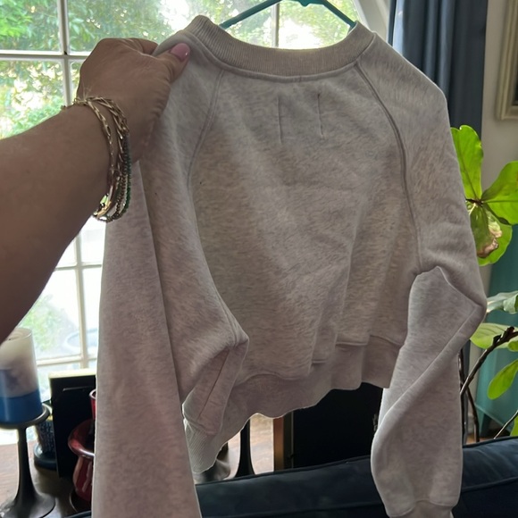 Cropped sweatshirt - Picture 3 of 5